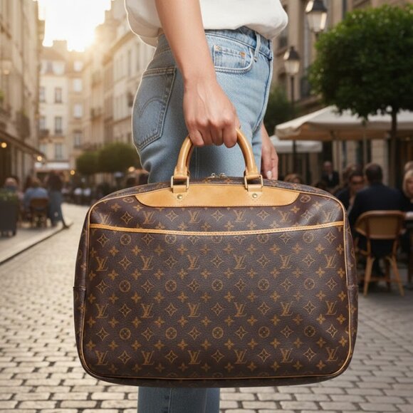 Louis Vuitton Handbags - Louis Vuitton Travel Bag Alize 1 Poche Browns